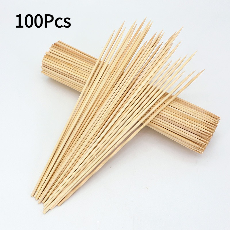 100Pcs Disposable Bamboo Skewe - مراجعة Cotton Candy Cone وسعره