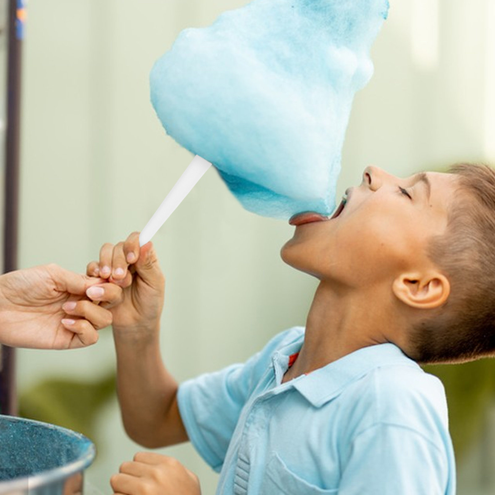 20Pcs Smooth Heat-Resistant Pa - مراجعة Cotton Candy Cone وسعره