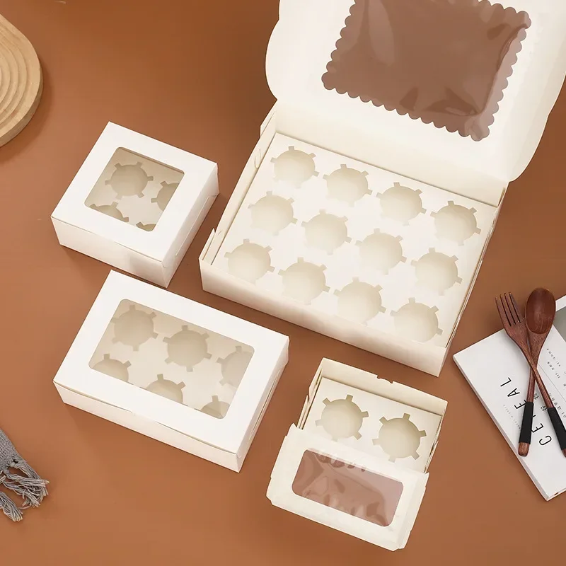 5pcs 2/4/6/12 Cups Muffin Cupc - مراجعة Event Party Box وسعره
