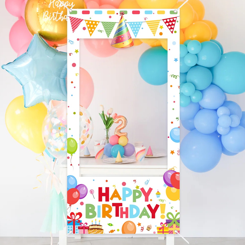 Birthday Party Photo Booth Fra - مراجعة Photo Booth Frame وسعره