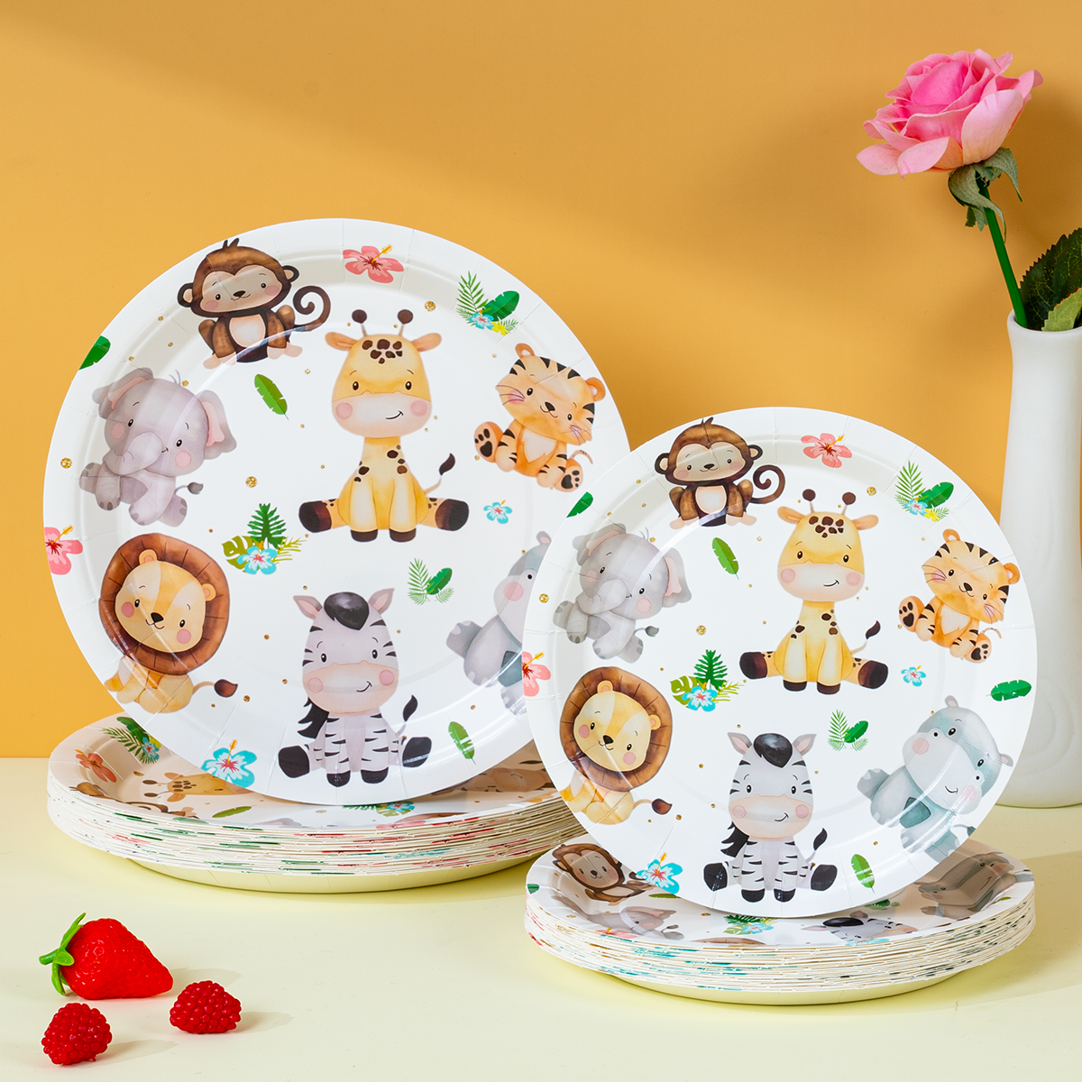 Jungle Safari Animal Disposabl - مراجعة Supply Event وسعره