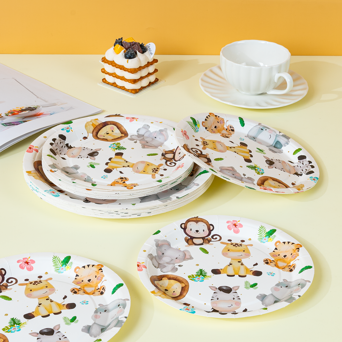 Jungle Safari Animal Disposabl - مراجعة Supply Event وسعره