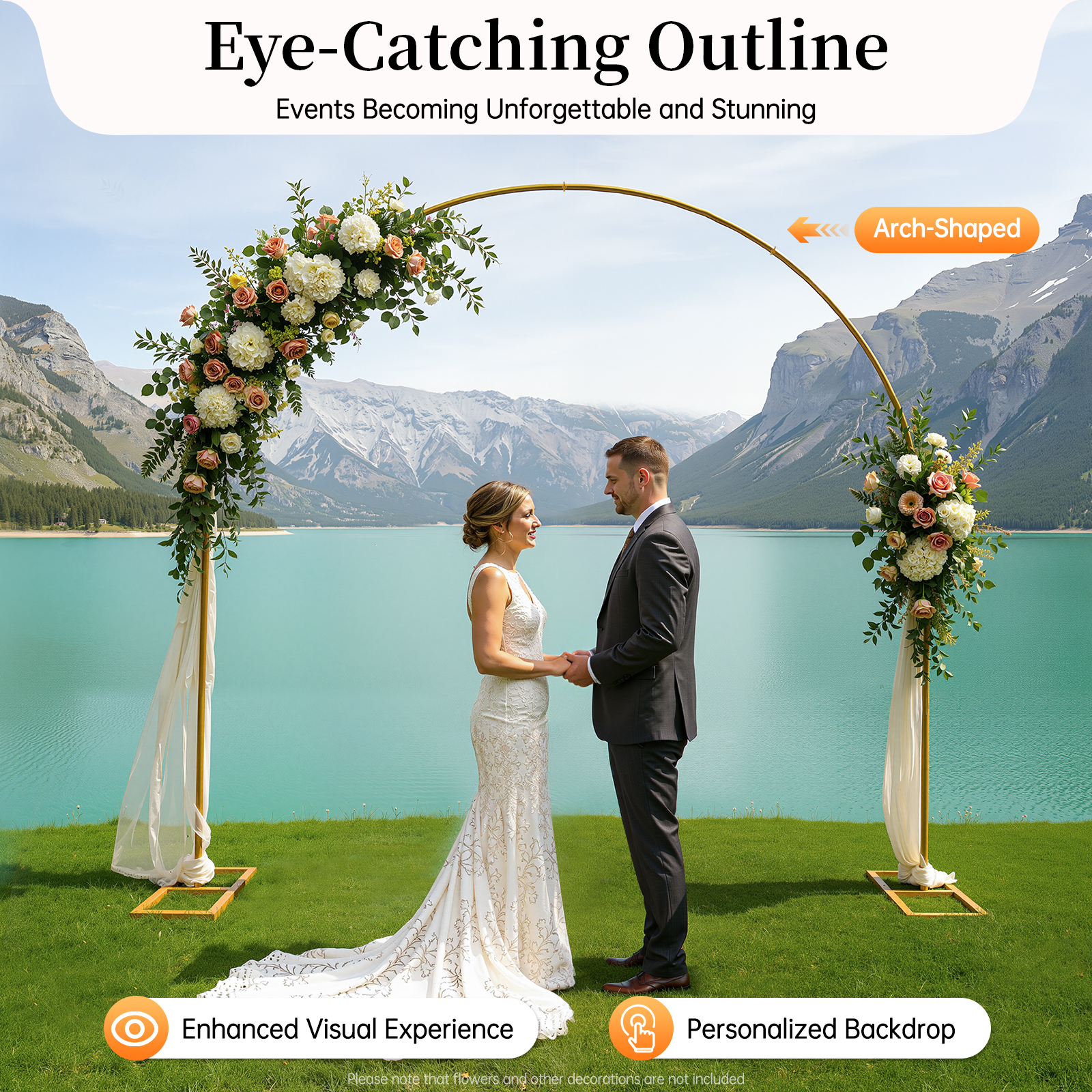 Wedding Arch Stand Metal Round - مراجعة Photo Booth Frame وسعره