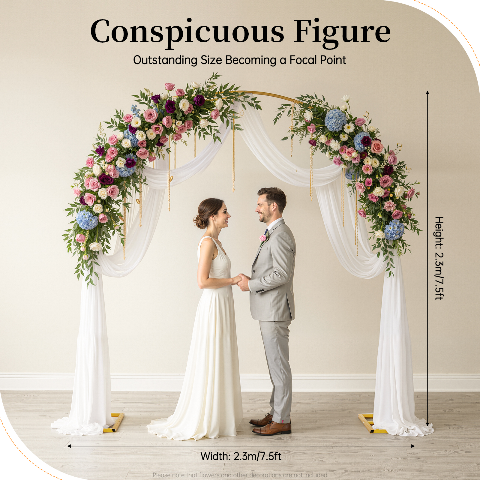Wedding Arch Stand Metal Round - مراجعة Photo Booth Frame وسعره
