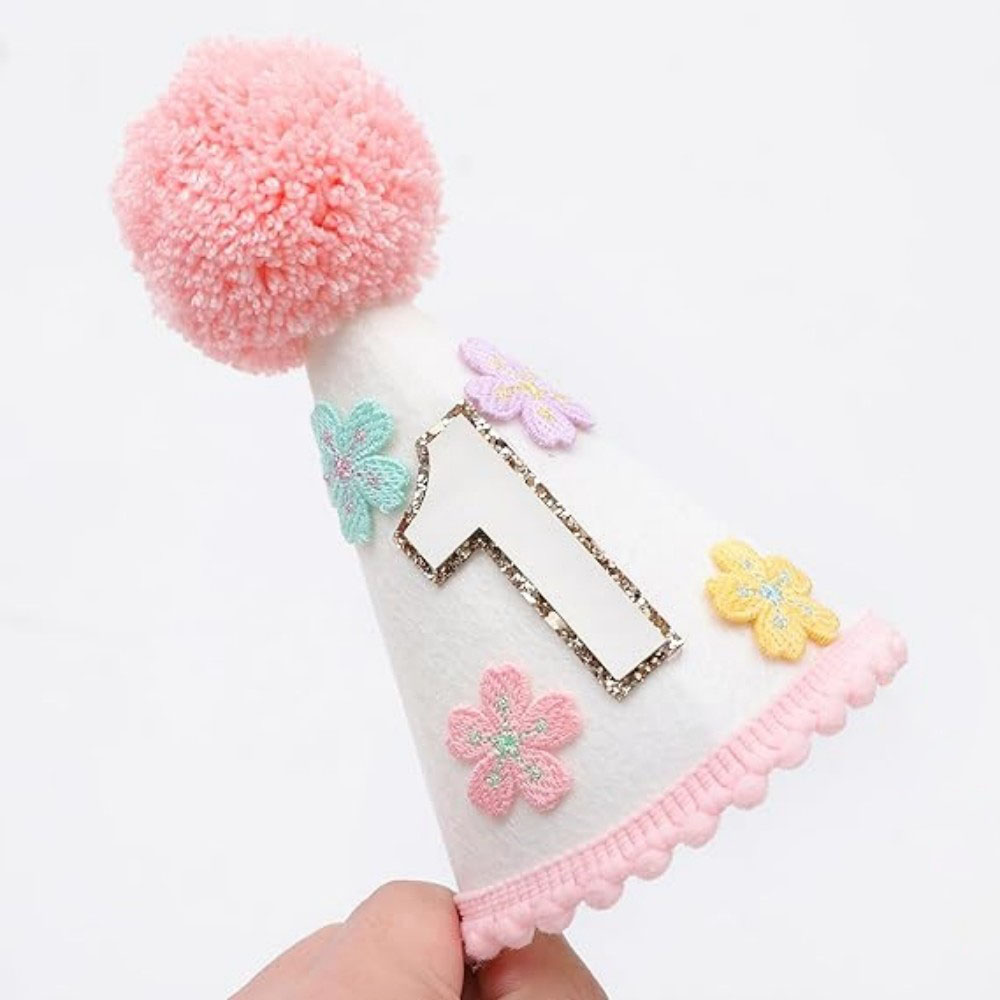 Colorful Floral Cone-Shaped Bi - مراجعة Party Hat Cone وسعره