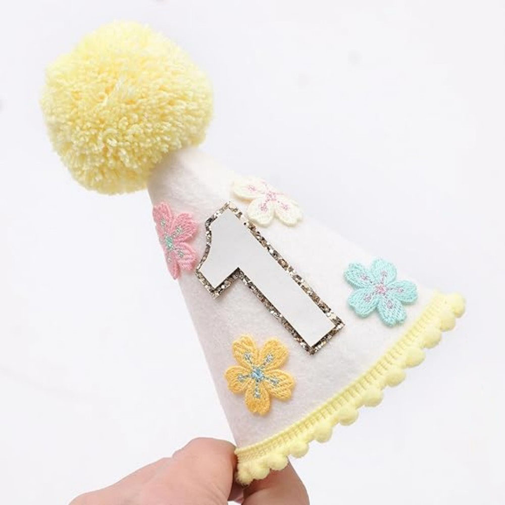 Colorful Floral Cone-Shaped Bi - مراجعة Party Hat Cone وسعره