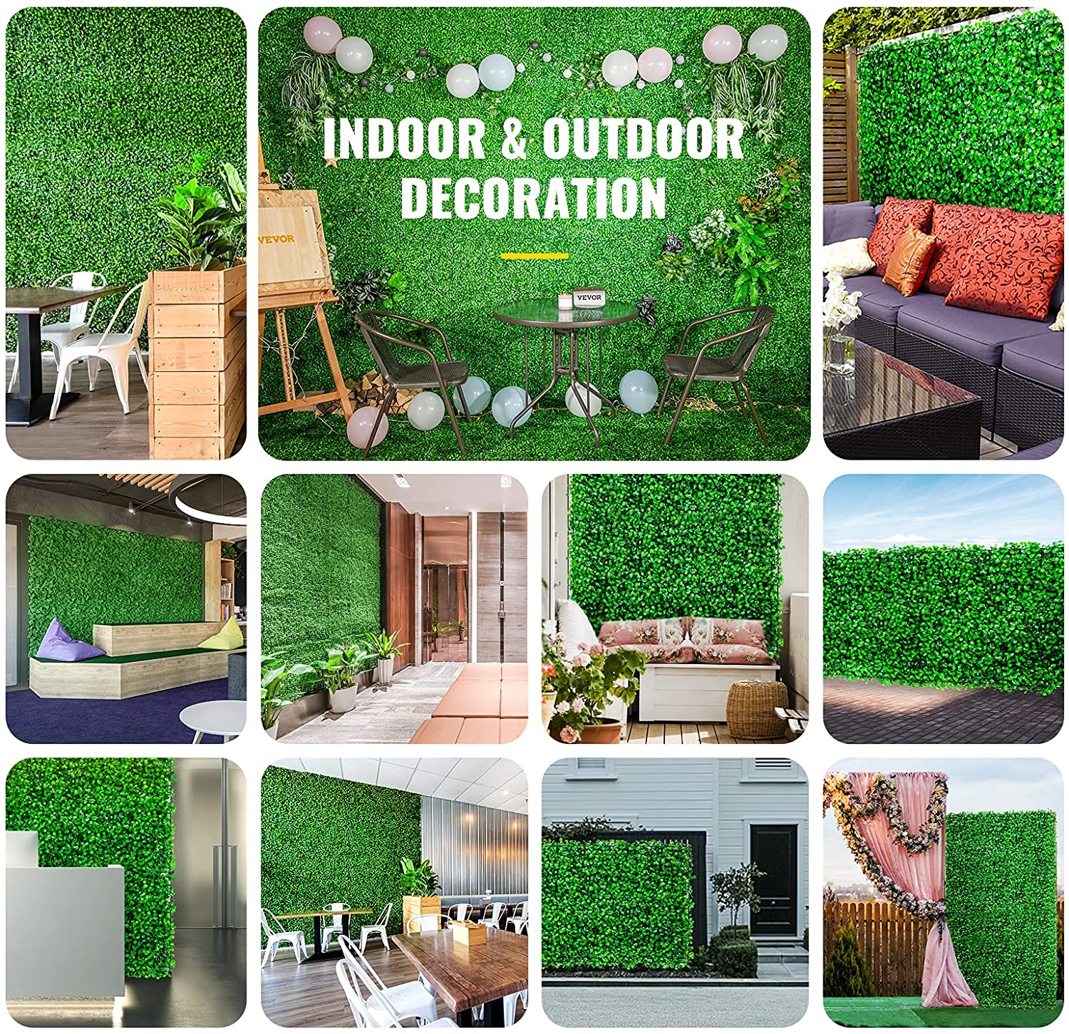 SucceBuy Artificial Plant Wall - مراجعة Flower Wall Panel وسعره