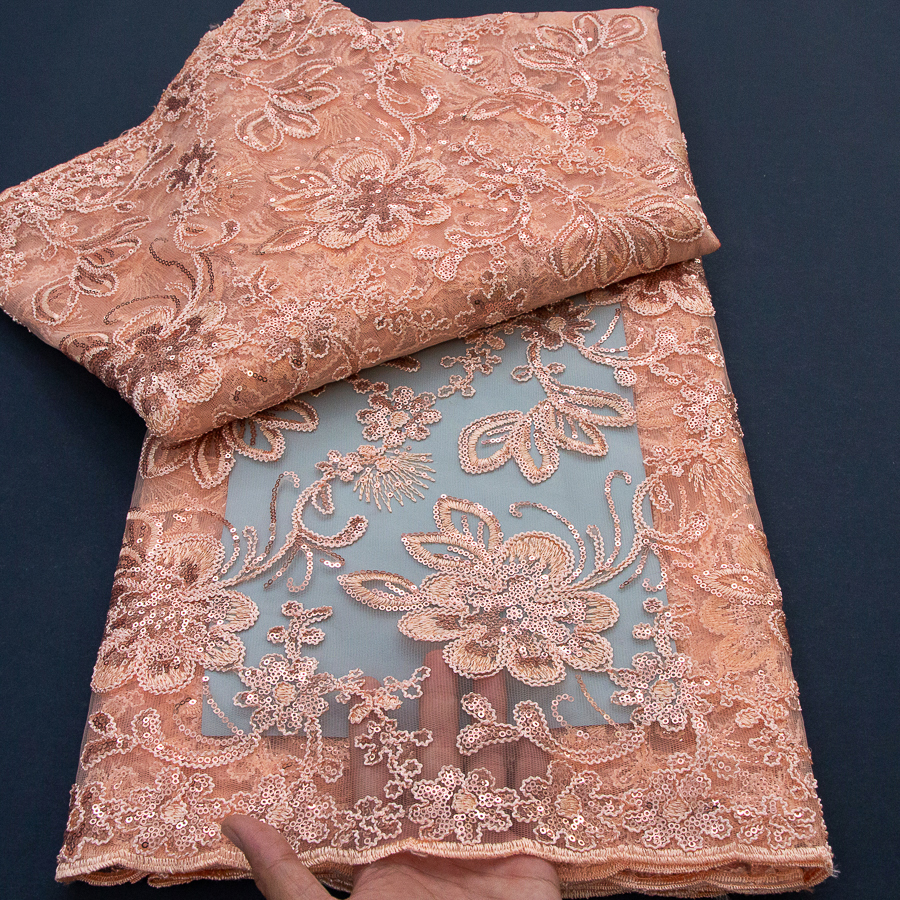 2026 African Mesh Tulle Lace F - مراجعة Glitter Tablecloth وسعره