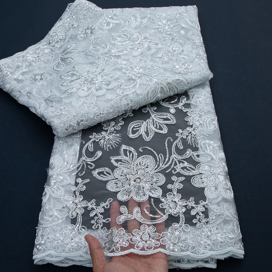 2026 African Mesh Tulle Lace F - مراجعة Glitter Tablecloth وسعره
