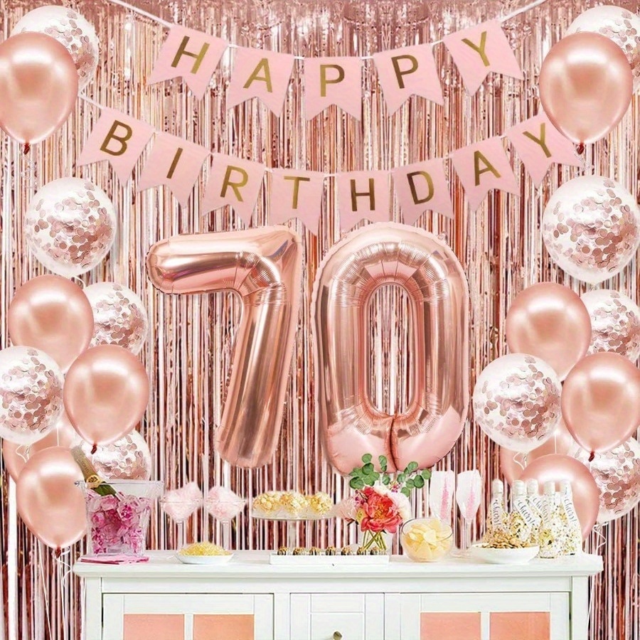 58Pc/Set 40Inch Number Foil Ba - مراجعة Party Banner Gold وسعره