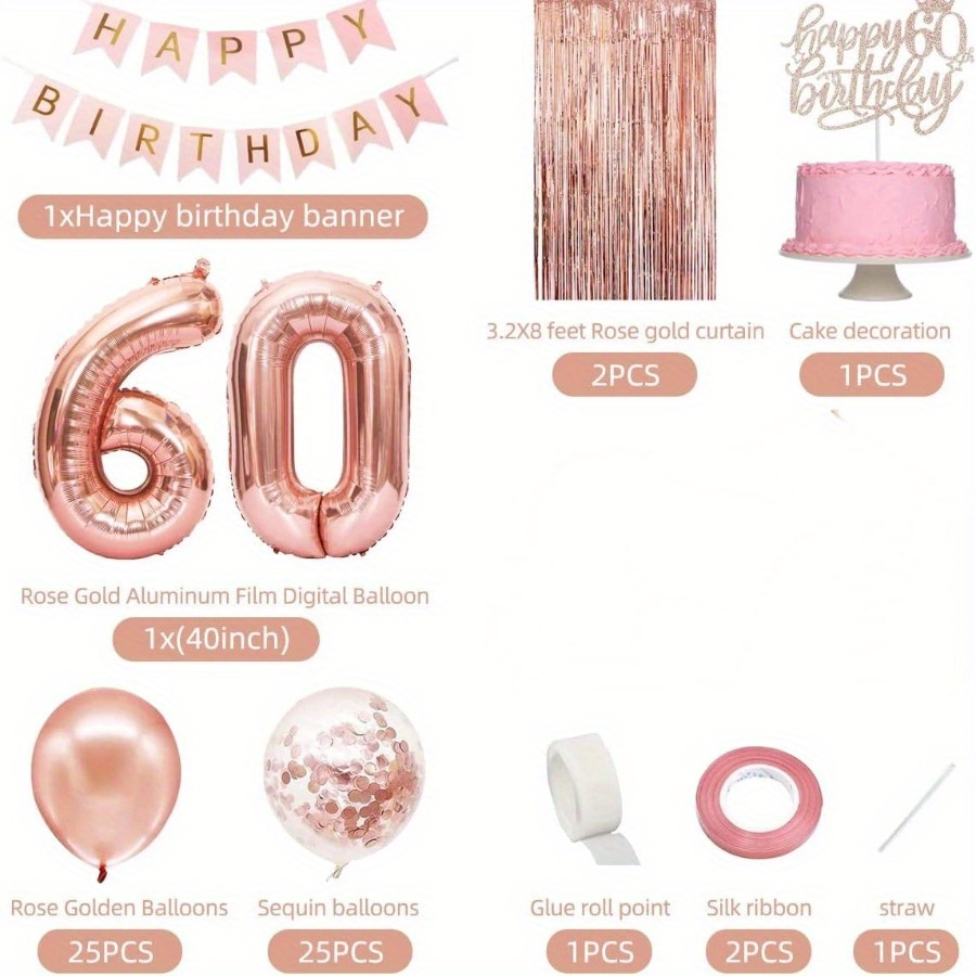 58Pc/Set 40Inch Number Foil Ba - مراجعة Party Banner Gold وسعره