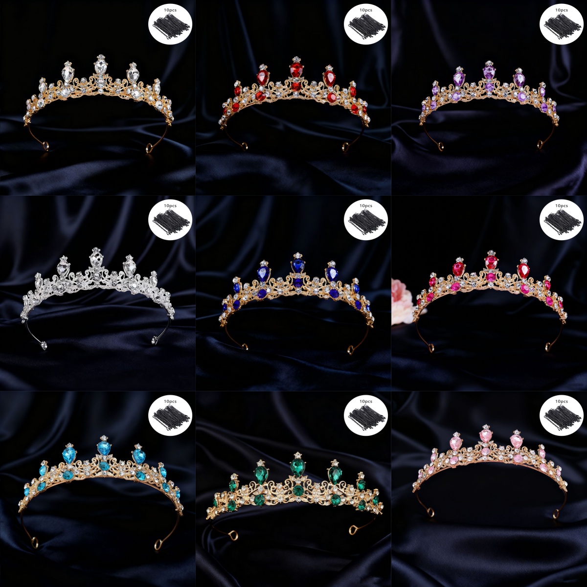 Bridal Tiara Vintage Scroll Rh - مراجعة Event & Party Supply Photos وسعره