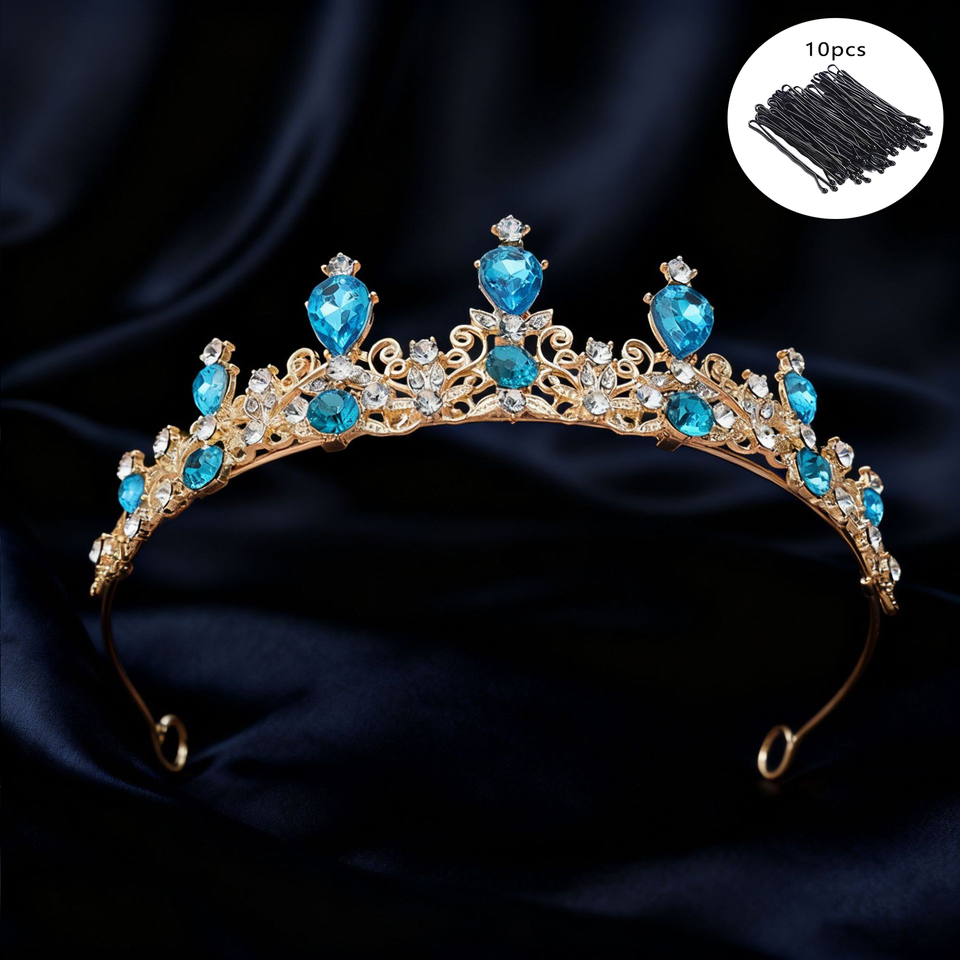 Bridal Tiara Vintage Scroll Rh - مراجعة Event & Party Supply Photos وسعره
