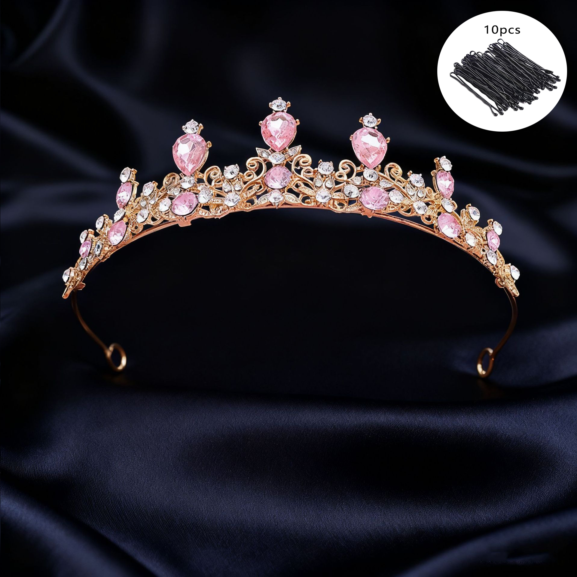 Bridal Tiara Vintage Scroll Rh - مراجعة Event & Party Supply Photos وسعره