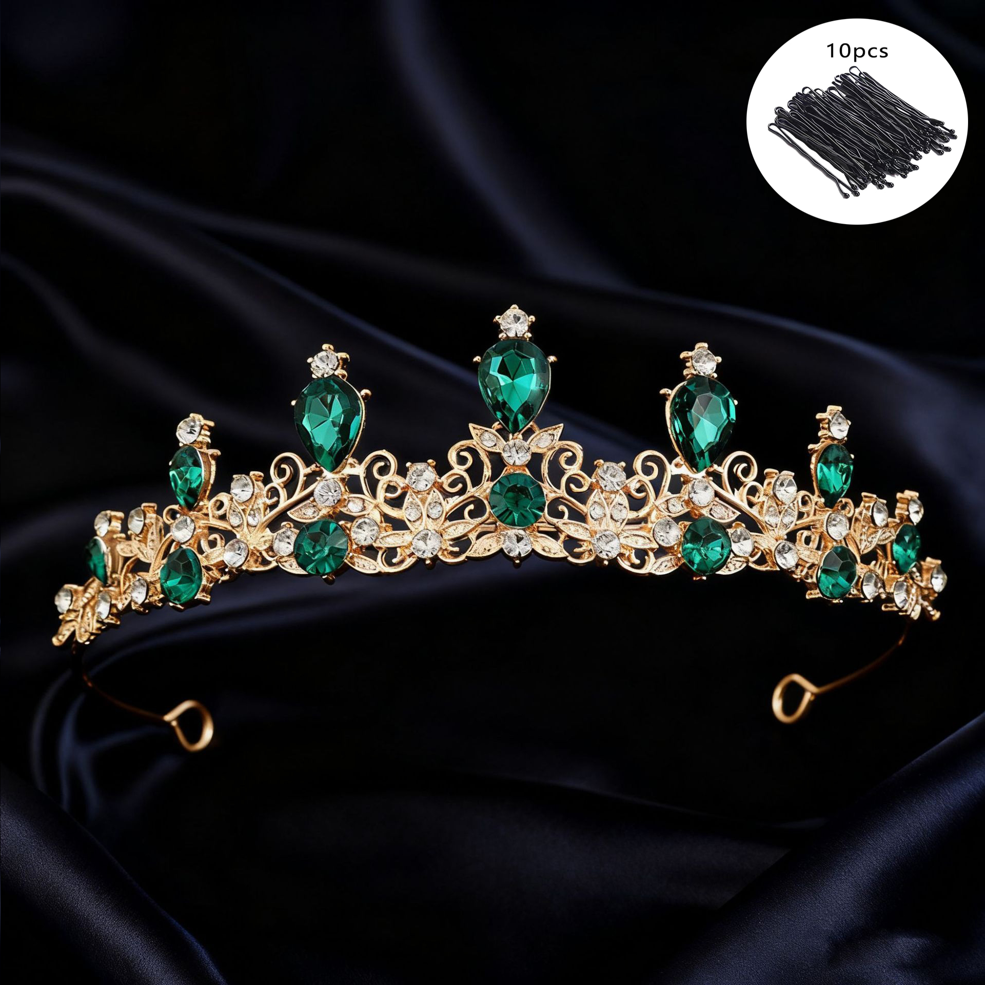 Bridal Tiara Vintage Scroll Rh - مراجعة Event & Party Supply Photos وسعره