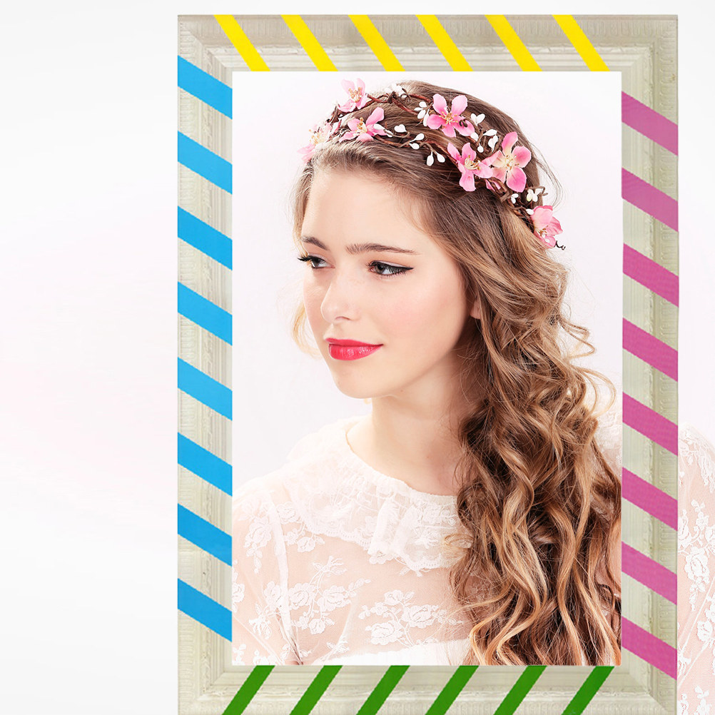 DIY Colorful Creative Paper Ph - مراجعة Photo Booth Frame وسعره