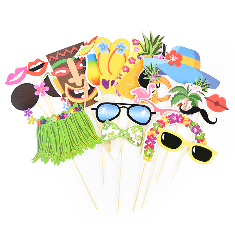 Hawaiian Party Aloha Photo Boo - مراجعة Photo Booth Frame وسعره