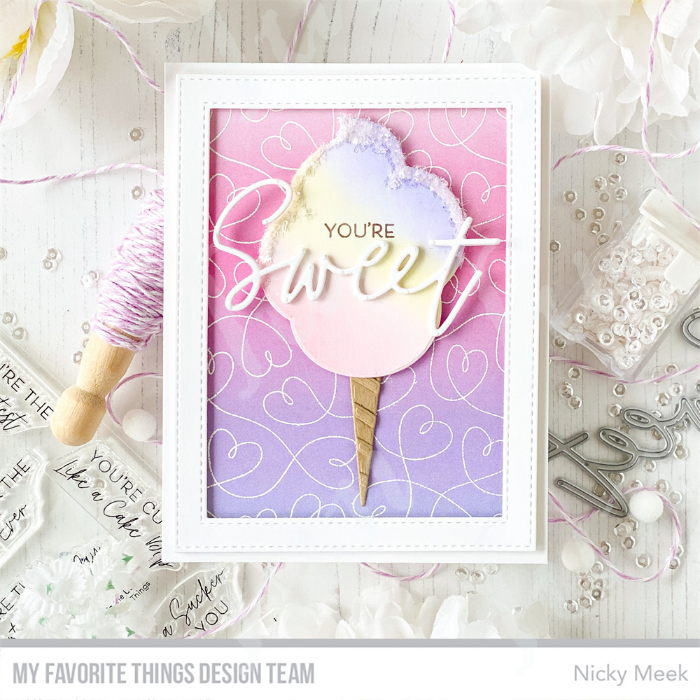 Cotton Candy Cone Die Metal Cu - مراجعة Cotton Candy Cone وسعره