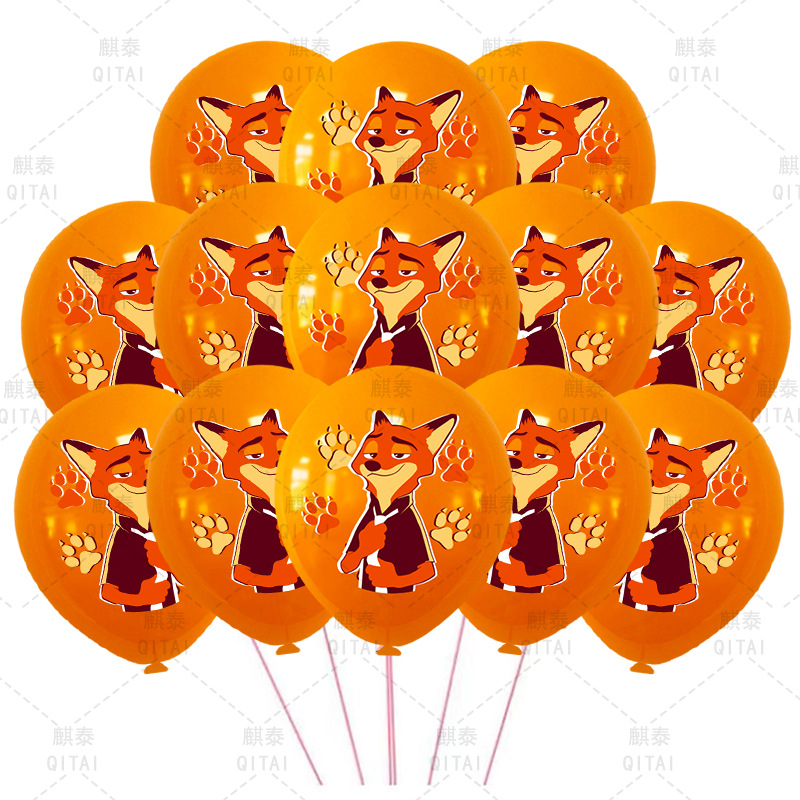 New Zootopia Balloons Wild Ani - مراجعة Supply Event وسعره