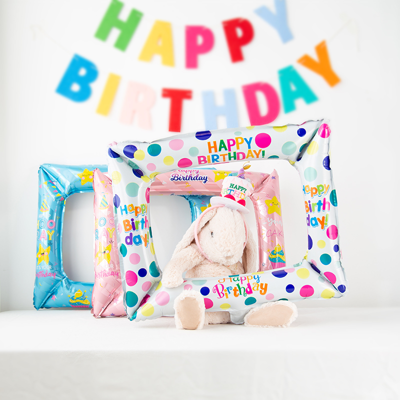 Photo Frame Ballons Children's - مراجعة Photo Booth Frame وسعره