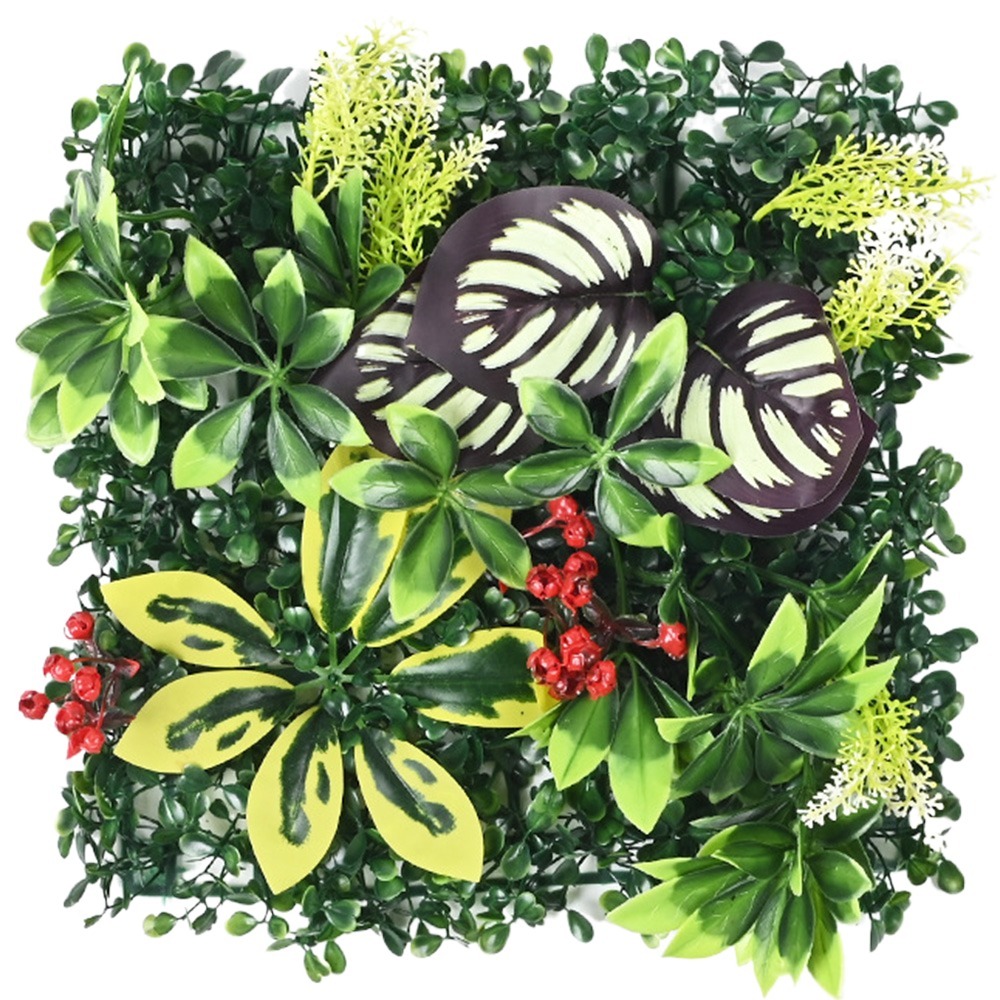 DIY Artificial Plant Wall Pane - مراجعة Flower Wall Panel وسعره