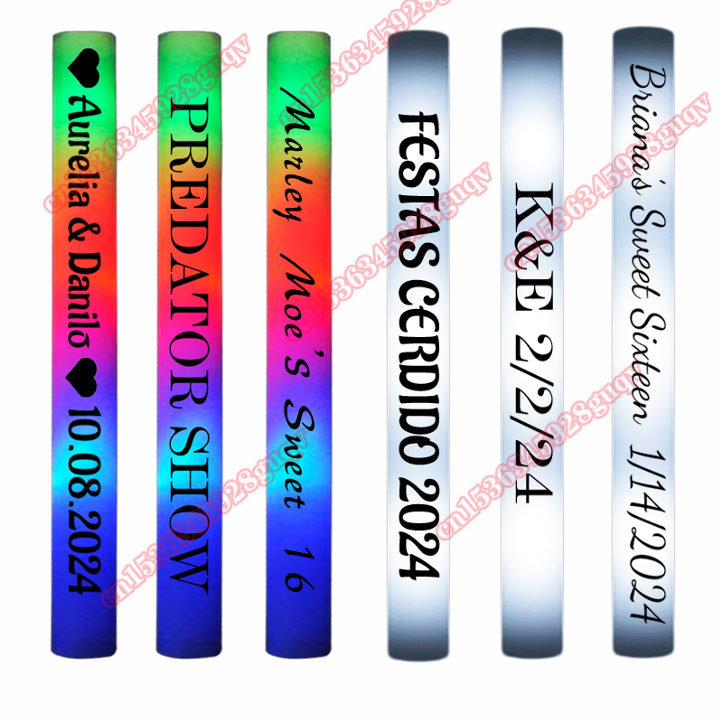 30Pcs LED Foam Sticks White Li - مراجعة Centerpiece Stick وسعره