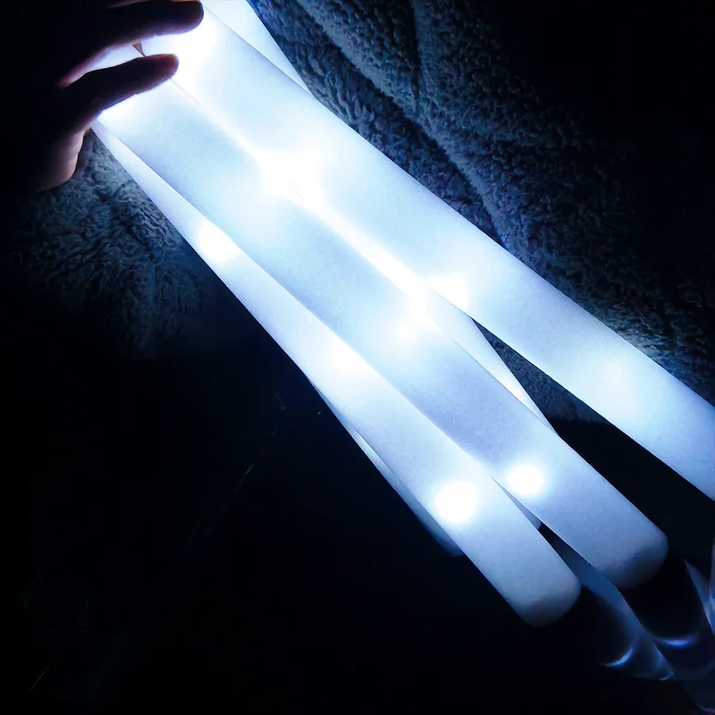30Pcs LED Foam Sticks White Li - مراجعة Centerpiece Stick وسعره