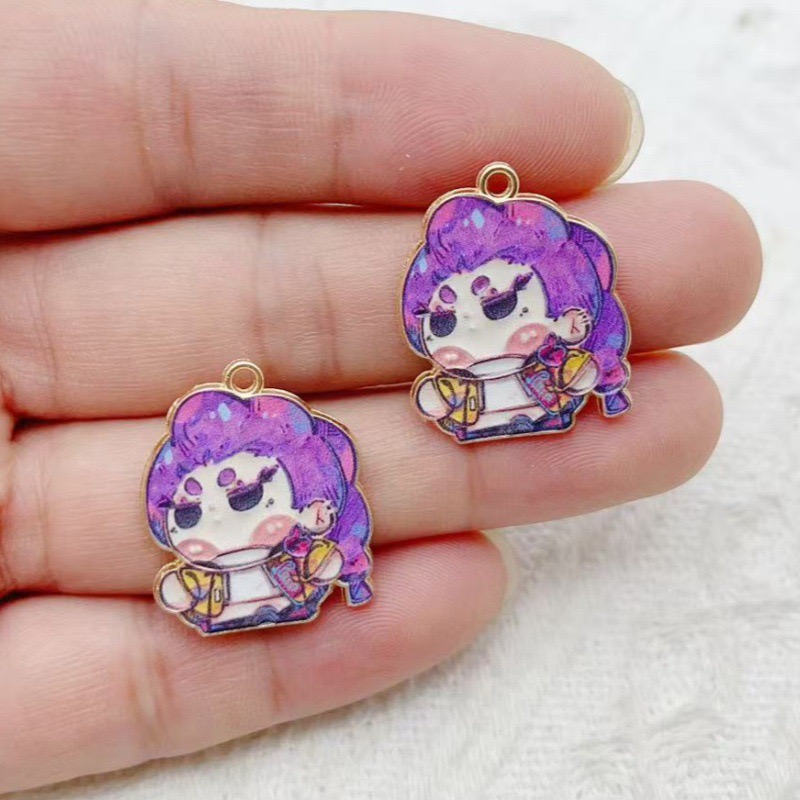 10pcs Cartoon Anime Pendant Oi - مراجعة Event Party وسعره