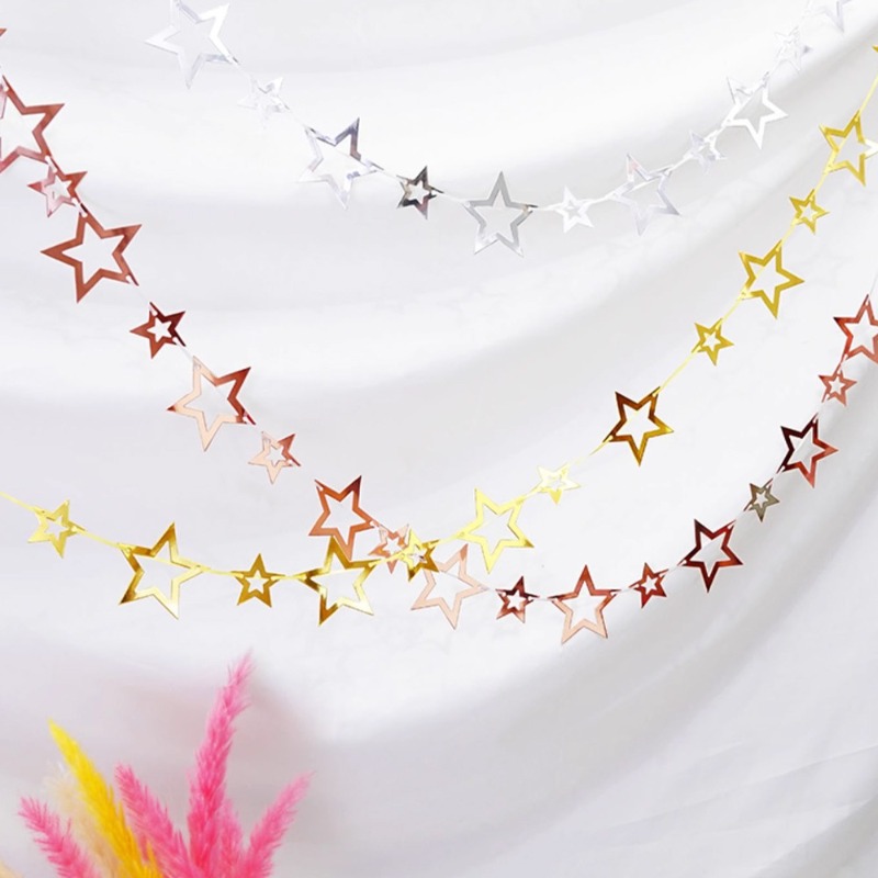 Gold Silver Paper Board Garlan - مراجعة Party Banner Gold وسعره