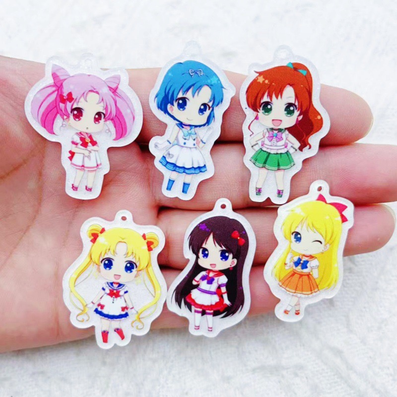 10pcs Acrylic Cartoon Accessor - مراجعة Event Party وسعره