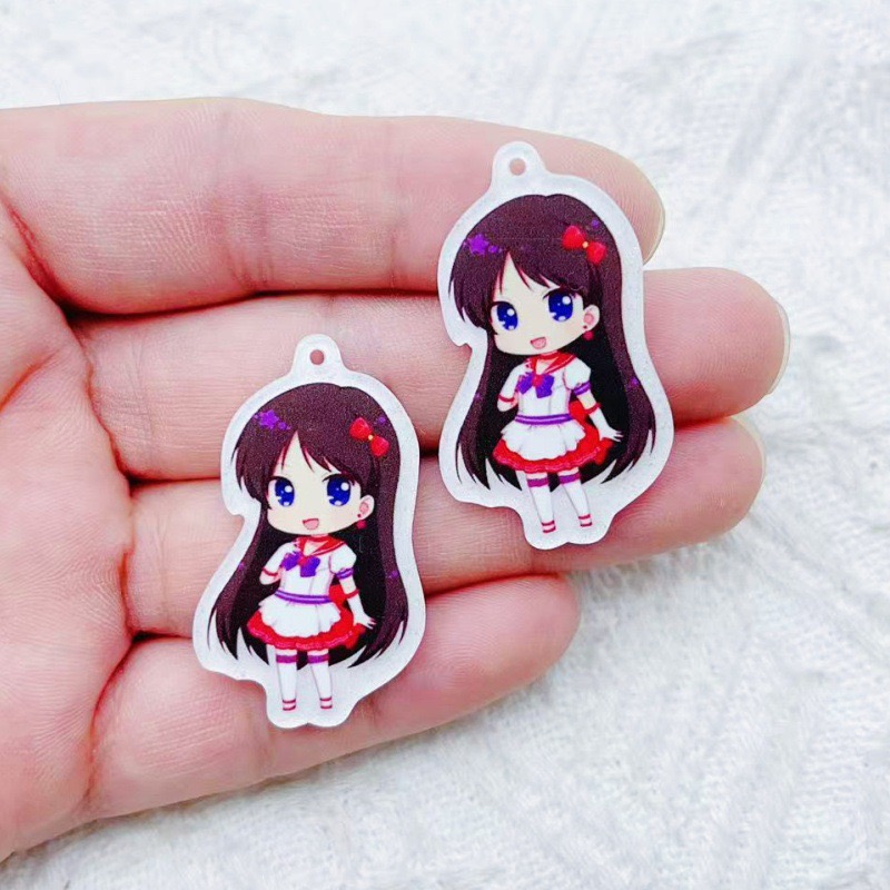 10pcs Acrylic Cartoon Accessor - مراجعة Event Party وسعره