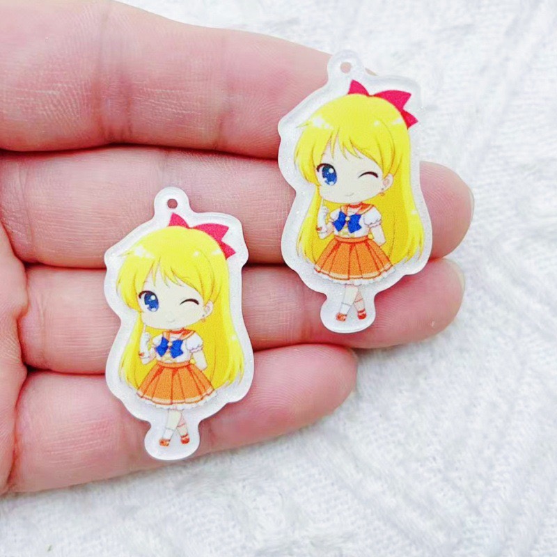 10pcs Acrylic Cartoon Accessor - مراجعة Event Party وسعره