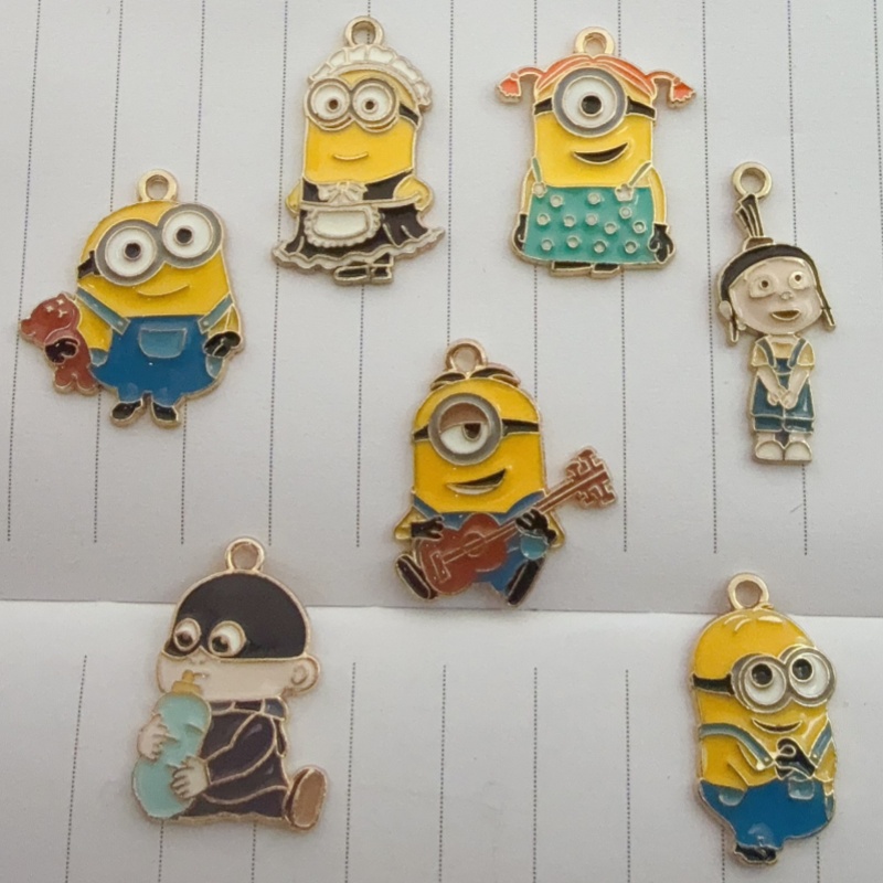 10pcs alloy drip oil cartoon p - مراجعة Event Party وسعره