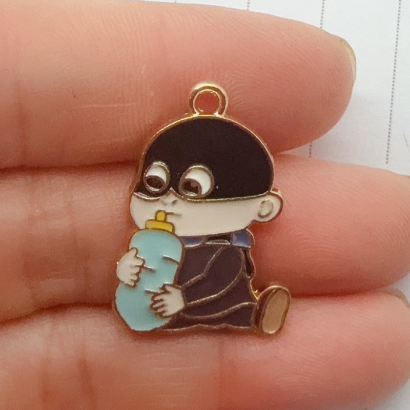 10pcs alloy drip oil cartoon p - مراجعة Event Party وسعره