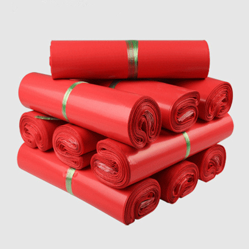 50pcs Thick Deep Red Envelope  - مراجعة Event Party Box وسعره