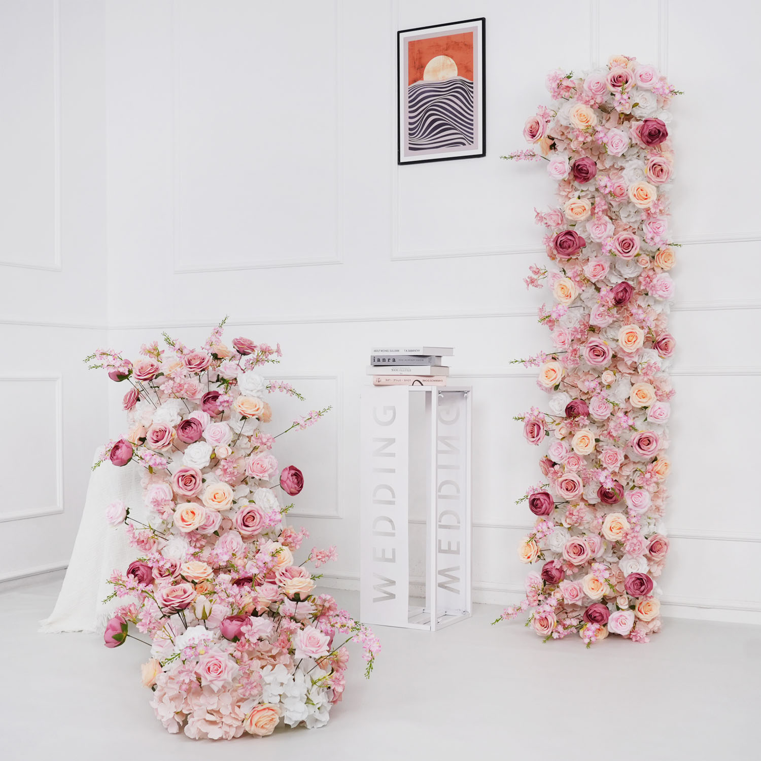 Uflower Luxury Artificial Flow - مراجعة Flower Wall Panel وسعره