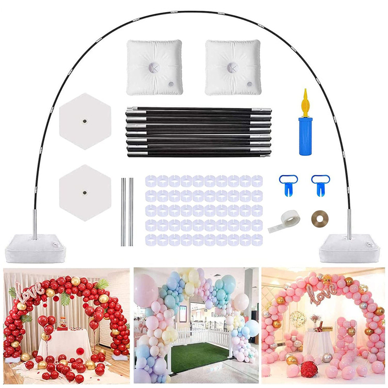Balloon Stand Holder Balloon A - مراجعة Balloon Arch Kit وسعره