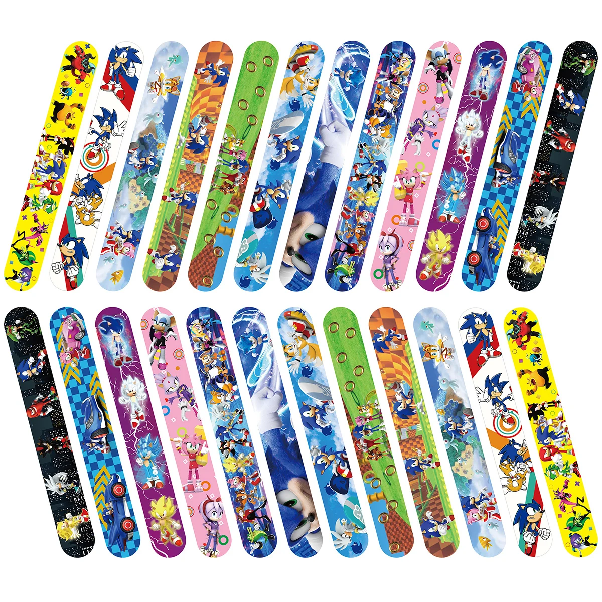 12/24/36pcs Sonic Slap Bracele - مراجعة Event Suppliers وسعره