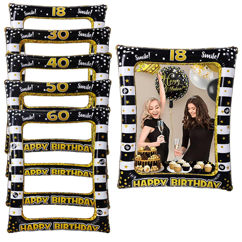 18th 30th 40th 50th 60th Birth - مراجعة Photo Booth Frame وسعره