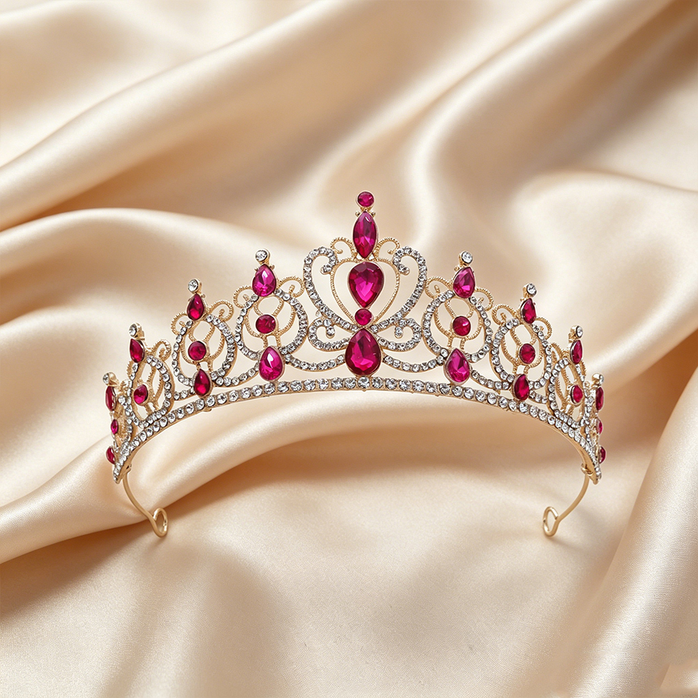 Luxury Vintage Gold Tiara Crow - مراجعة Event & Party Supply Photos وسعره