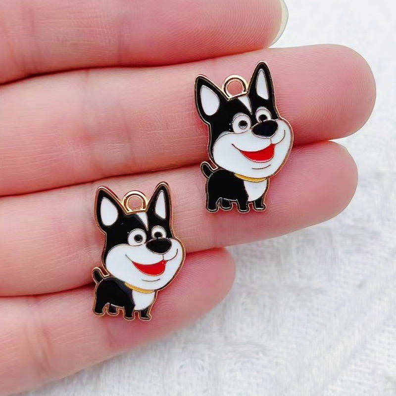 11pcs Cartoon Animal Dog Dog A - مراجعة Party Favor Bag وسعره
