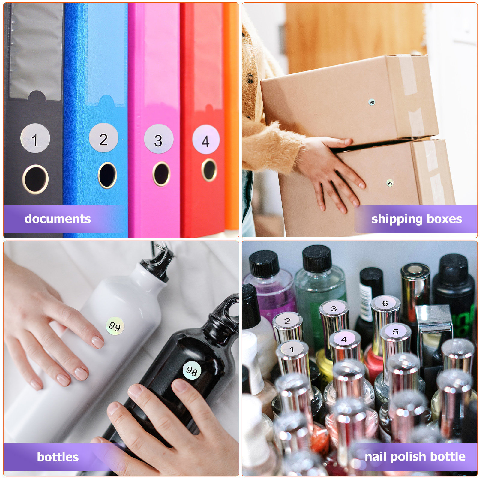20 Sheets Clear Round Digital  - مراجعة Event Party Box وسعره