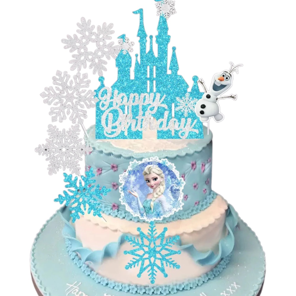 2026 8PCS F-r-o-z-e-n Cake Top - مراجعة Event Z وسعره