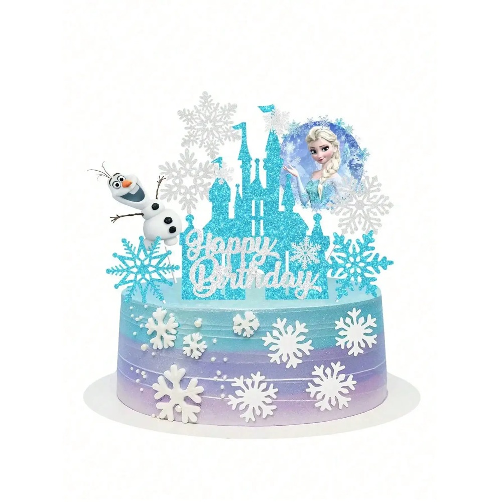 2026 8PCS F-r-o-z-e-n Cake Top - مراجعة Event Z وسعره