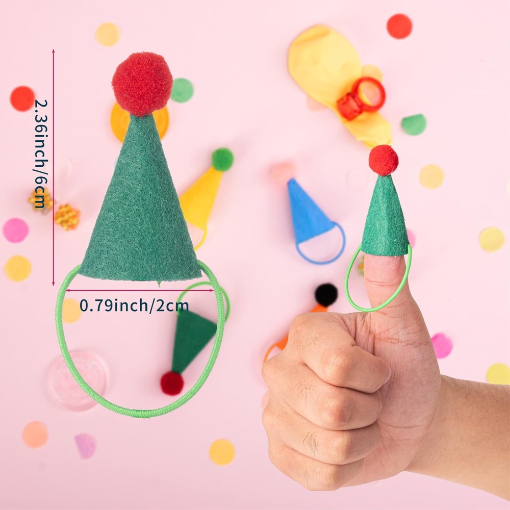 12Pcs Mini Party Hats for Stuf - مراجعة Party Hat Cone وسعره