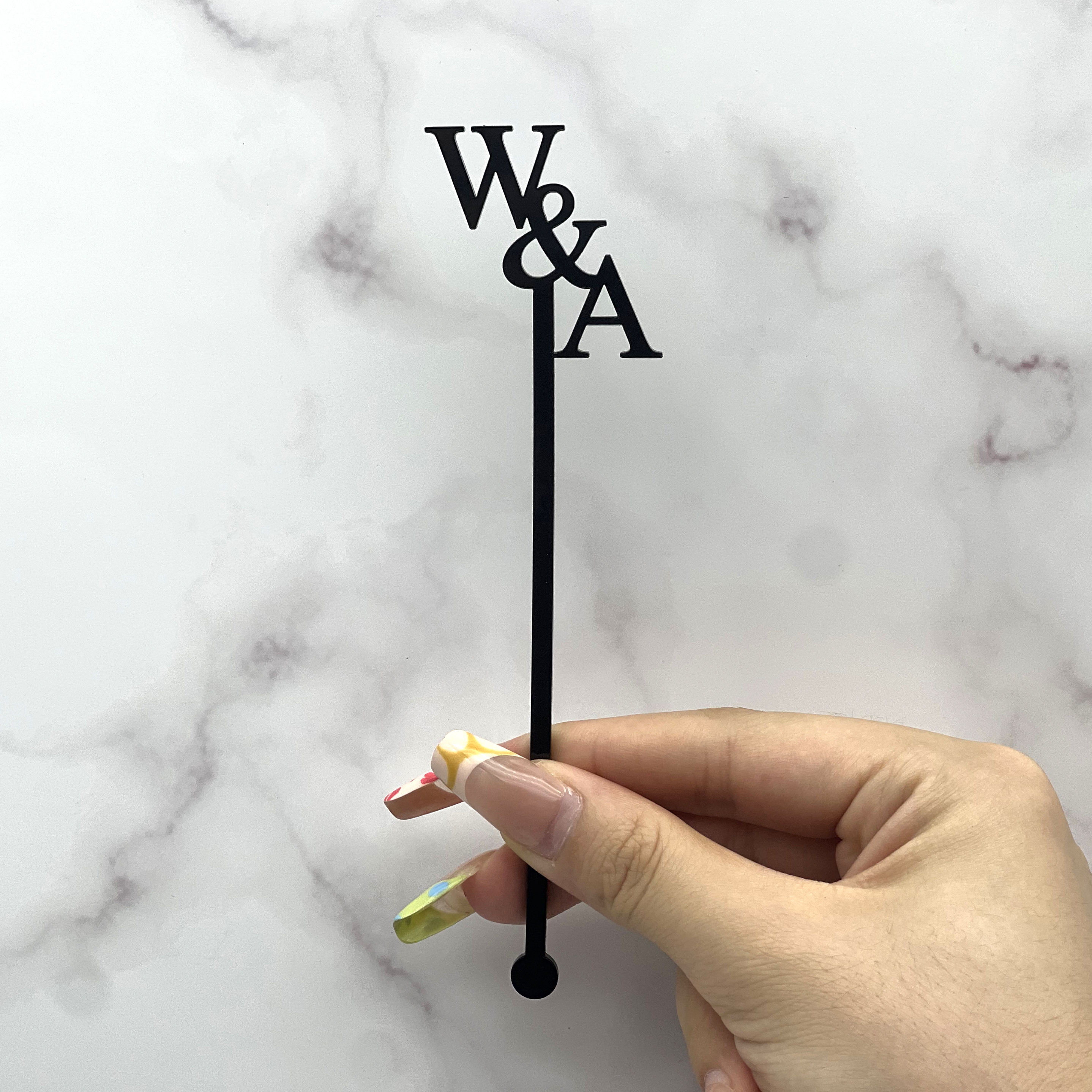 Personalized Acrylic Party Dri - مراجعة Centerpiece Stick وسعره