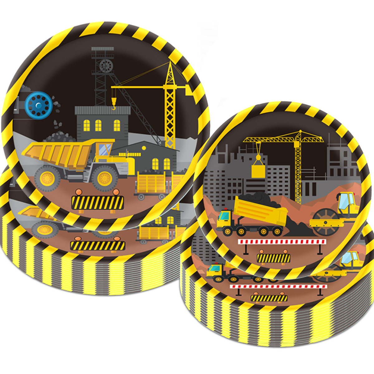 Excavator Themed Plates, Paper - مراجعة Event Z وسعره