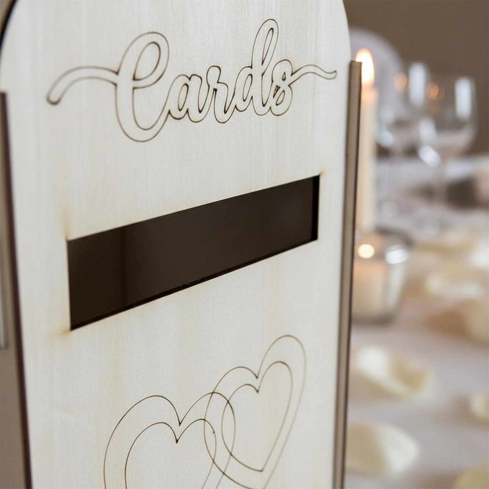 Wooden Wedding Card Box Laser  - مراجعة Event Party Box وسعره