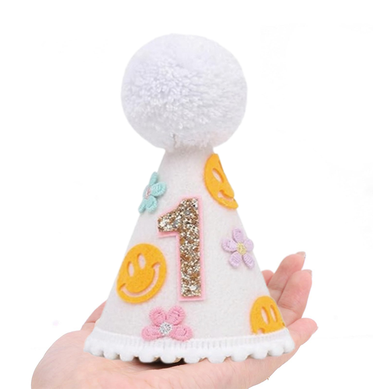 Flower Cone Hat 1st Birthday H - مراجعة Party Hat Cone وسعره