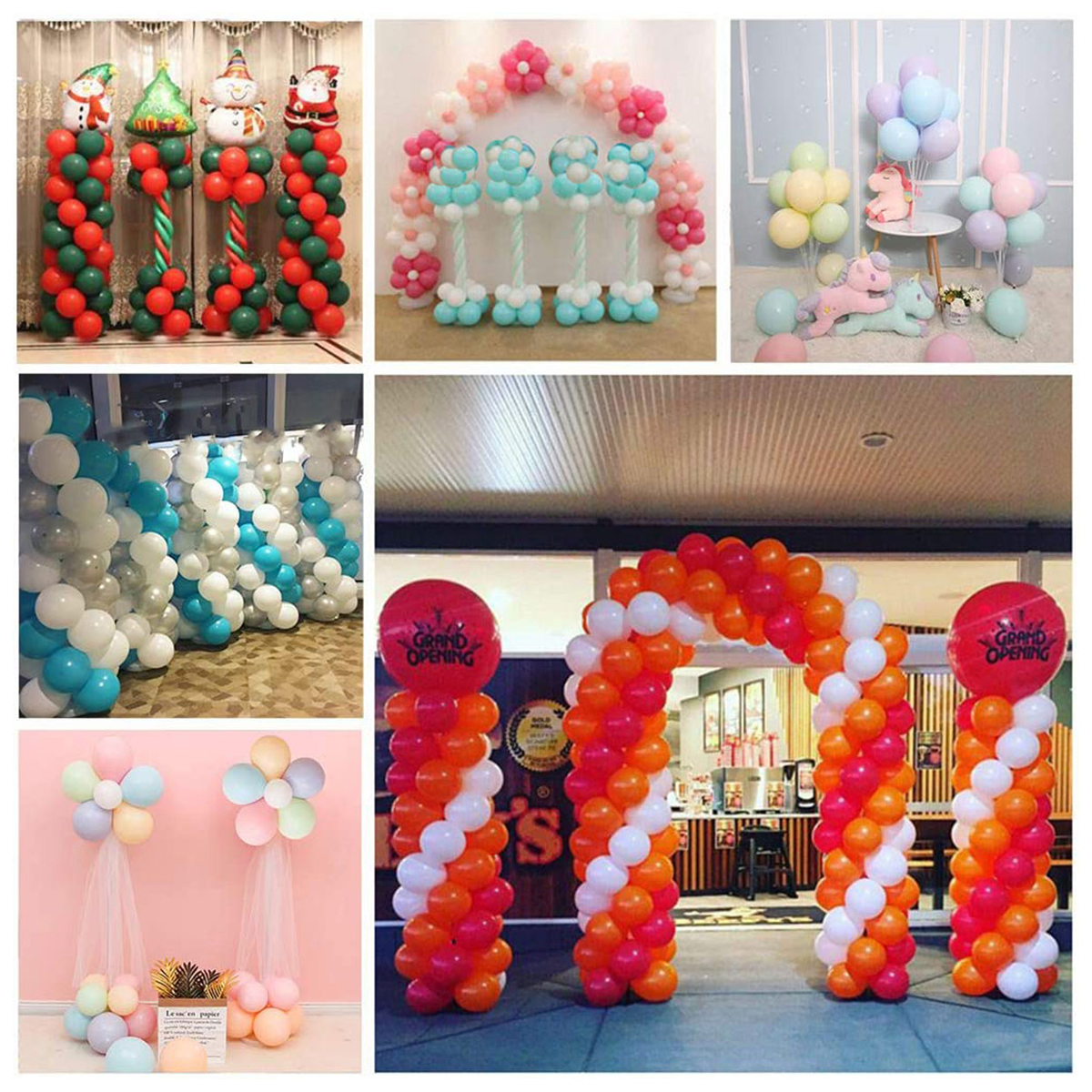 2Sets Balloon Column Stand Kit - مراجعة Balloon Arch Kit وسعره